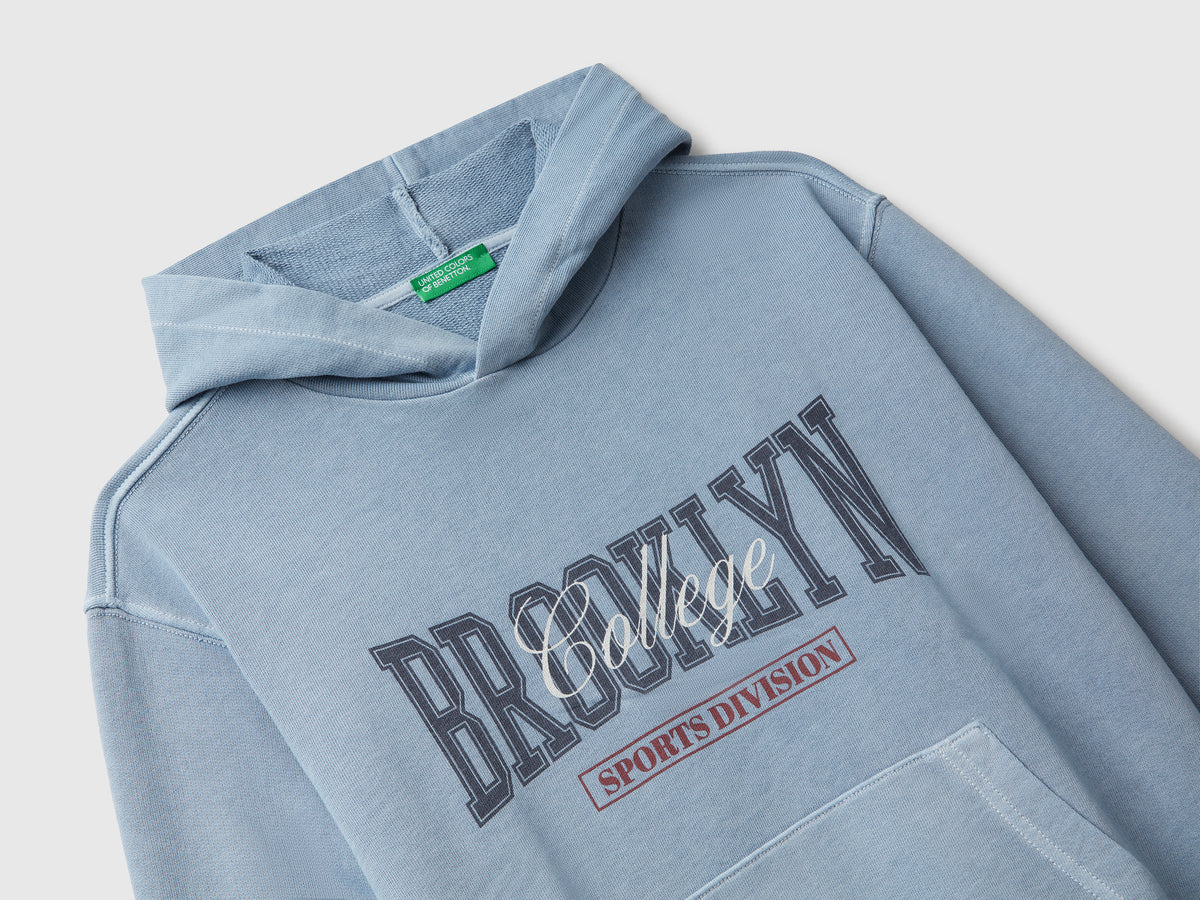 Felpa oversize con stampa