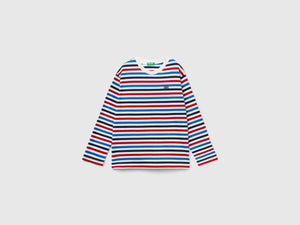 T-shirt a righe 100% cotone