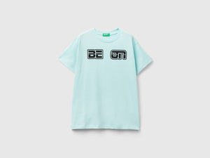 T-shirt 100% cotone bio con logo