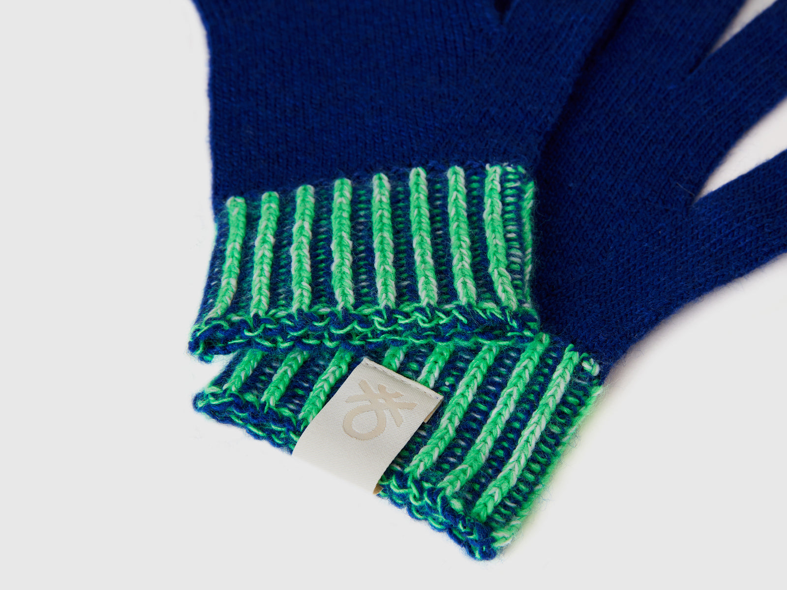 Guanti in maglia da bambino multi-color 3 | Benetton Outlet