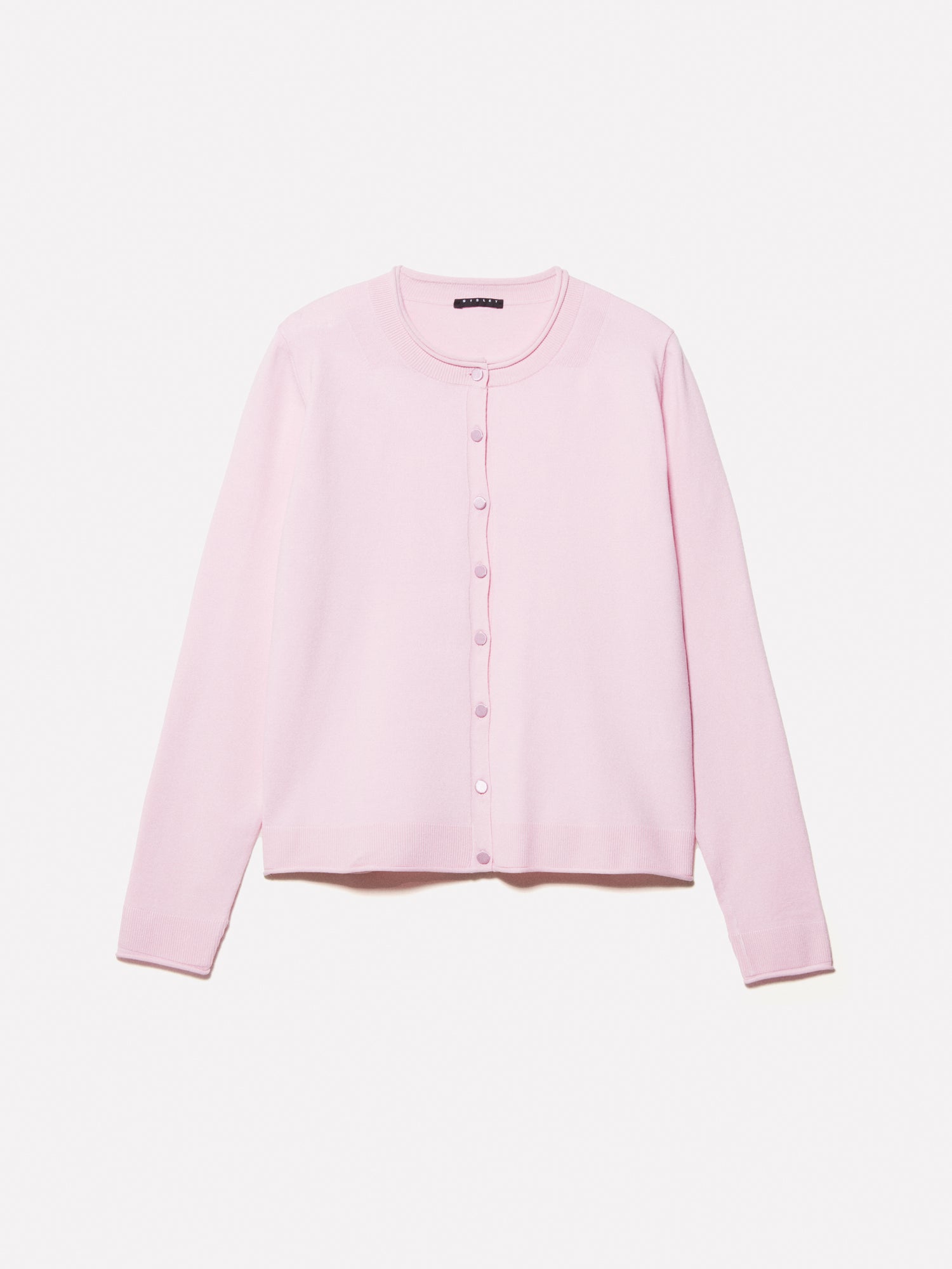Cardigan regular fit rosa da donna rosa tenue | Sisley Outlet