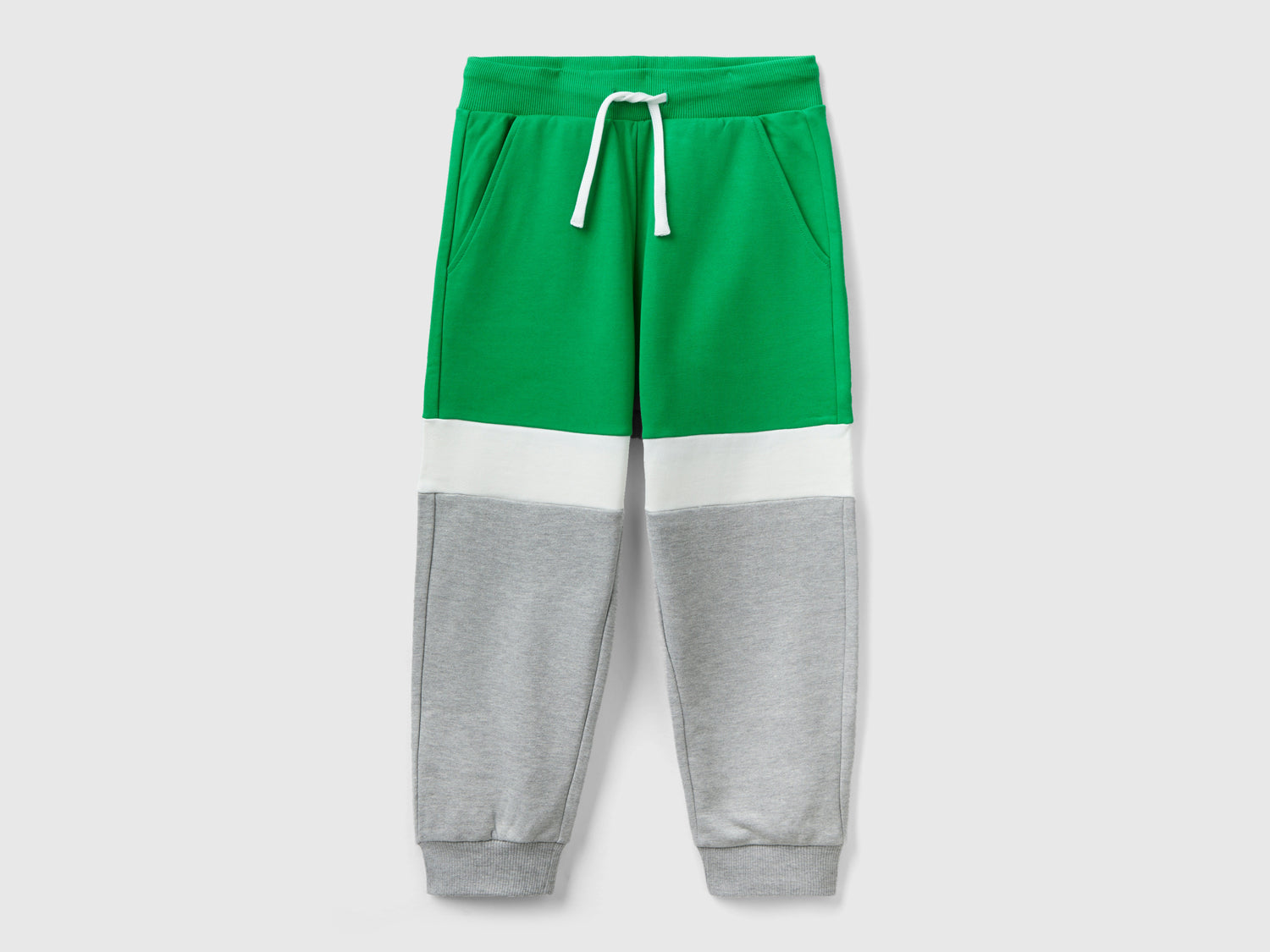 Joggers eo chiaro da bambino verde | Benetton Outlet