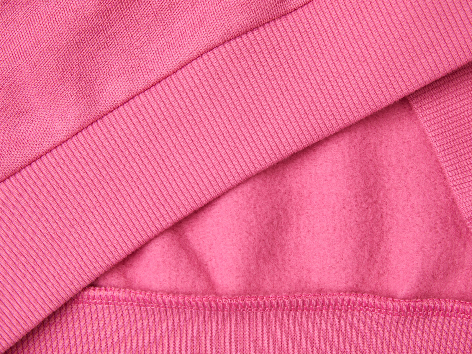 Felpa con cappuccio e paillettes da bambina rosa 3 | Benetton Outlet