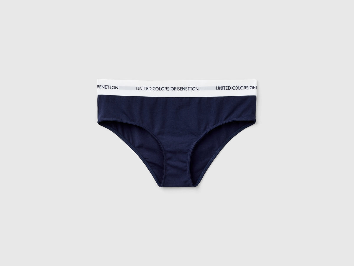 Slip fianco alto in cotone bio