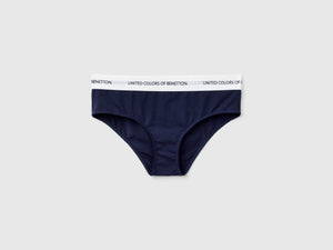 Slip fianco alto in cotone bio