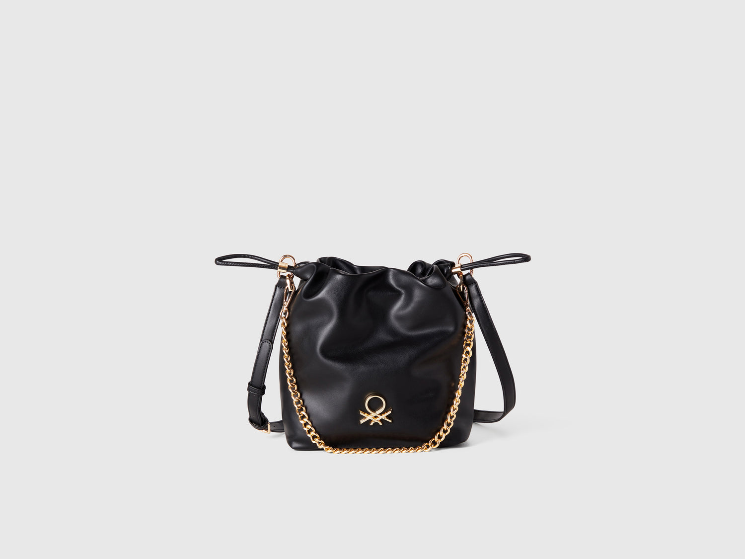 Borsa a secchiello piccola da donna nero | Benetton Outlet