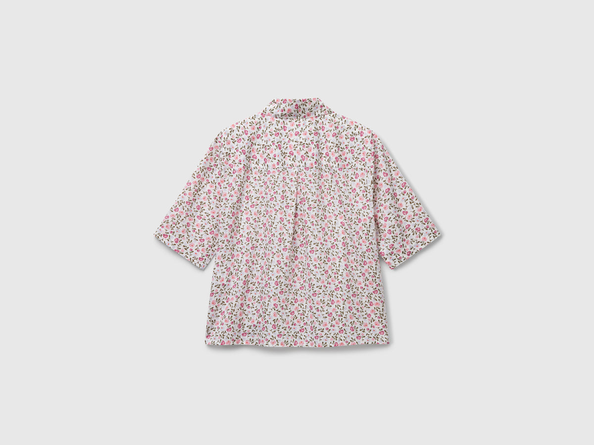 Camicia fantasia a manica corta