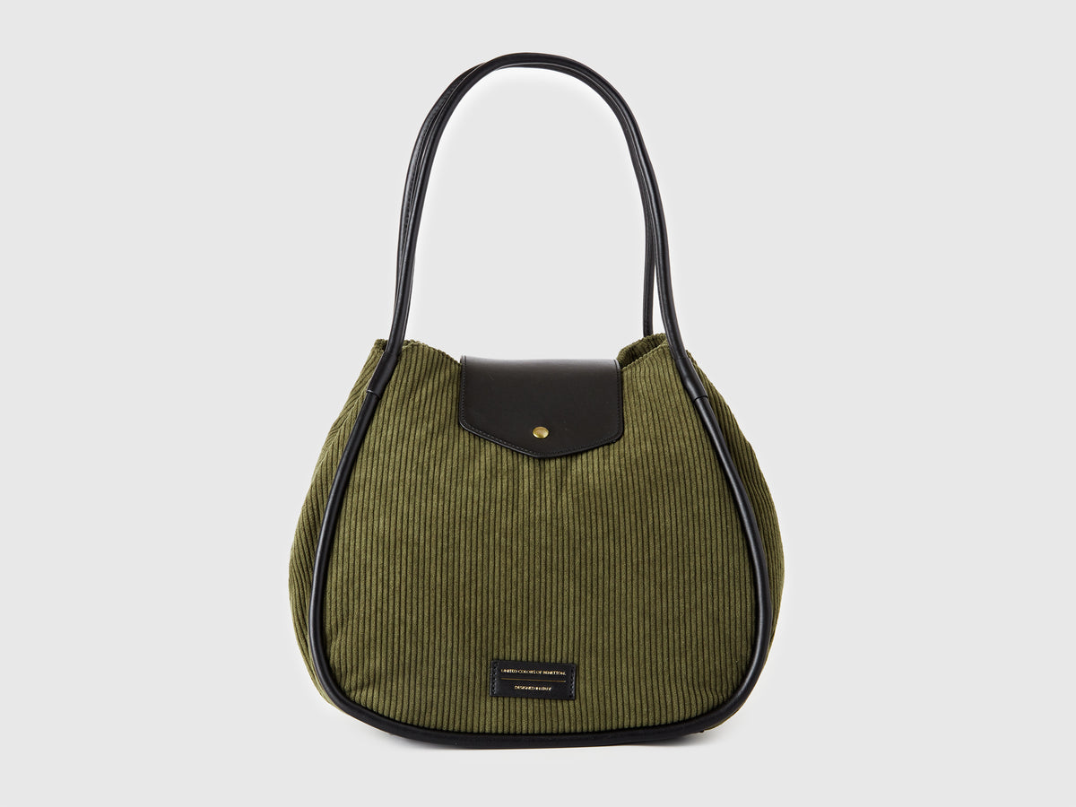 Tote bag in velluto