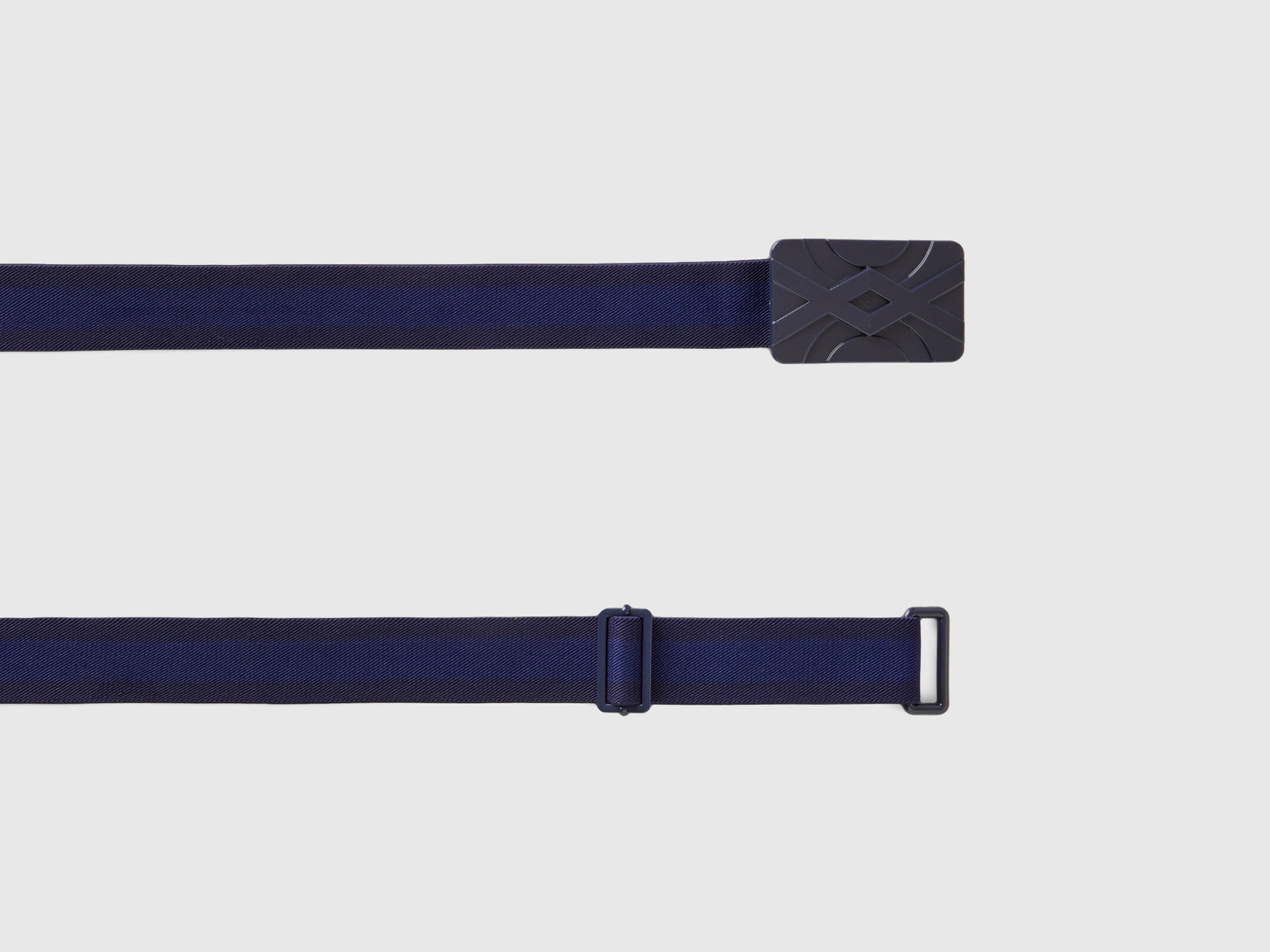 Cintura elastica con fibbia da donna blu scuro 2 | Benetton Outlet