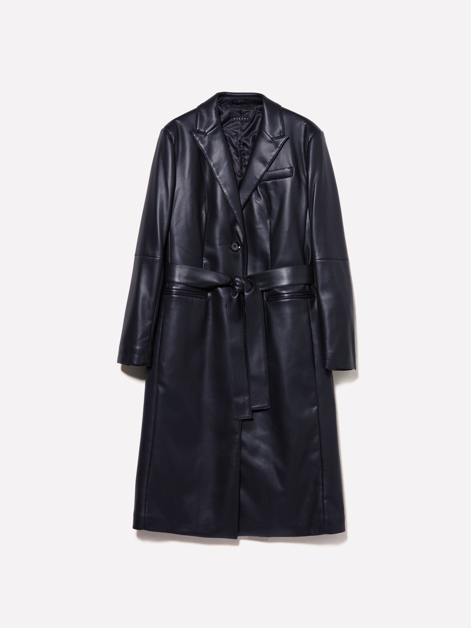 Spolverino midi da donna nero | Sisley Outlet