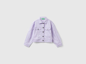 Giacca in cotone stretch colorato