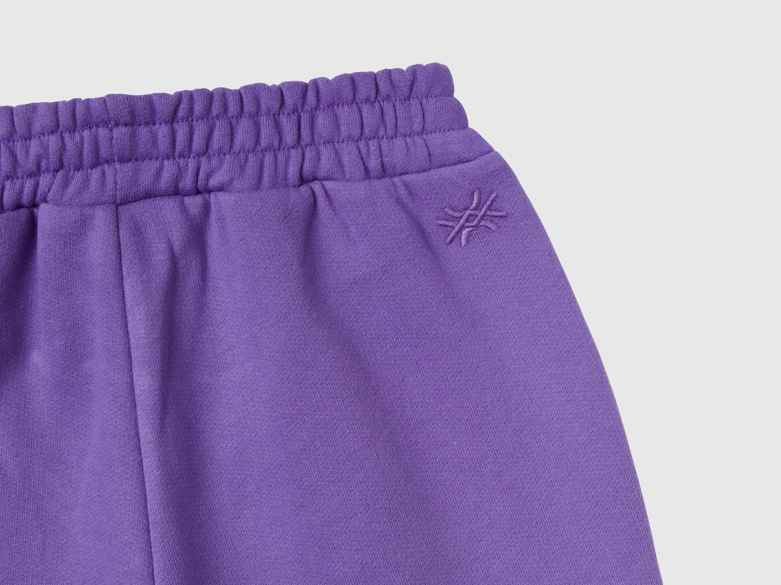 Joggers cargo con coulisse da bambina viola 3 | Benetton Outlet