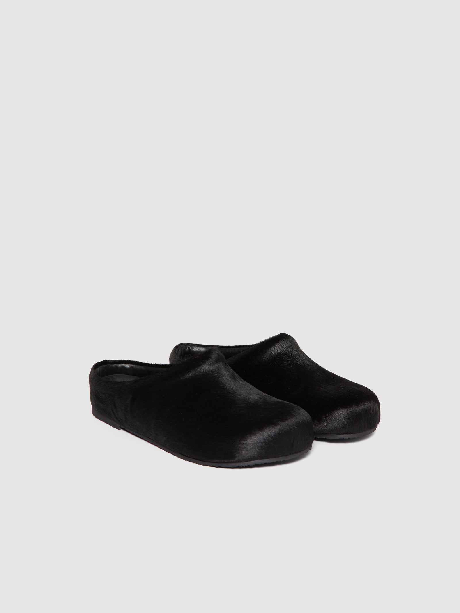Sabot in cavallino da donna nero | Sisley Outlet