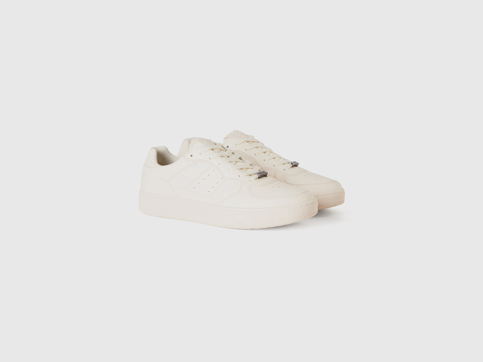 Sneakers basse da uomo bianco panna 3 | Benetton Outlet