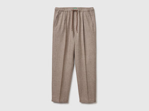 Joggers in flanella