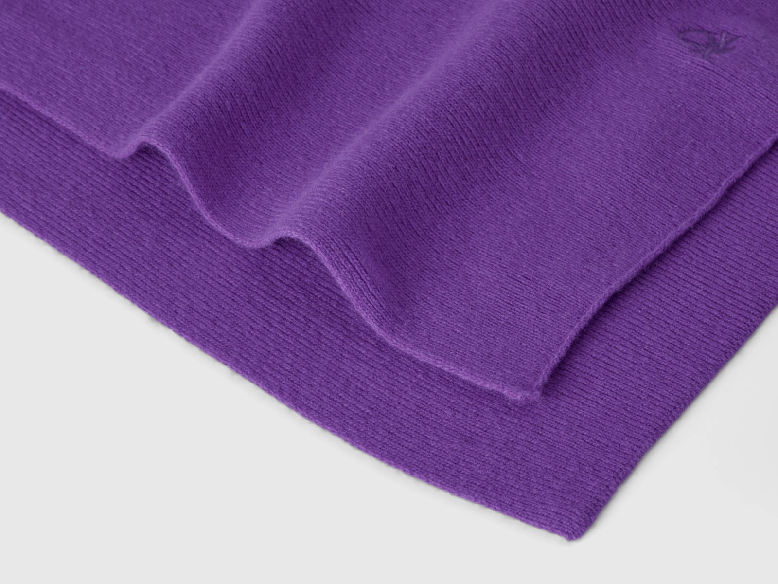 Sciarpa in misto lana da bambino viola 2 | Benetton Outlet