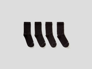 Quattro paia di calze in cotone  stretch