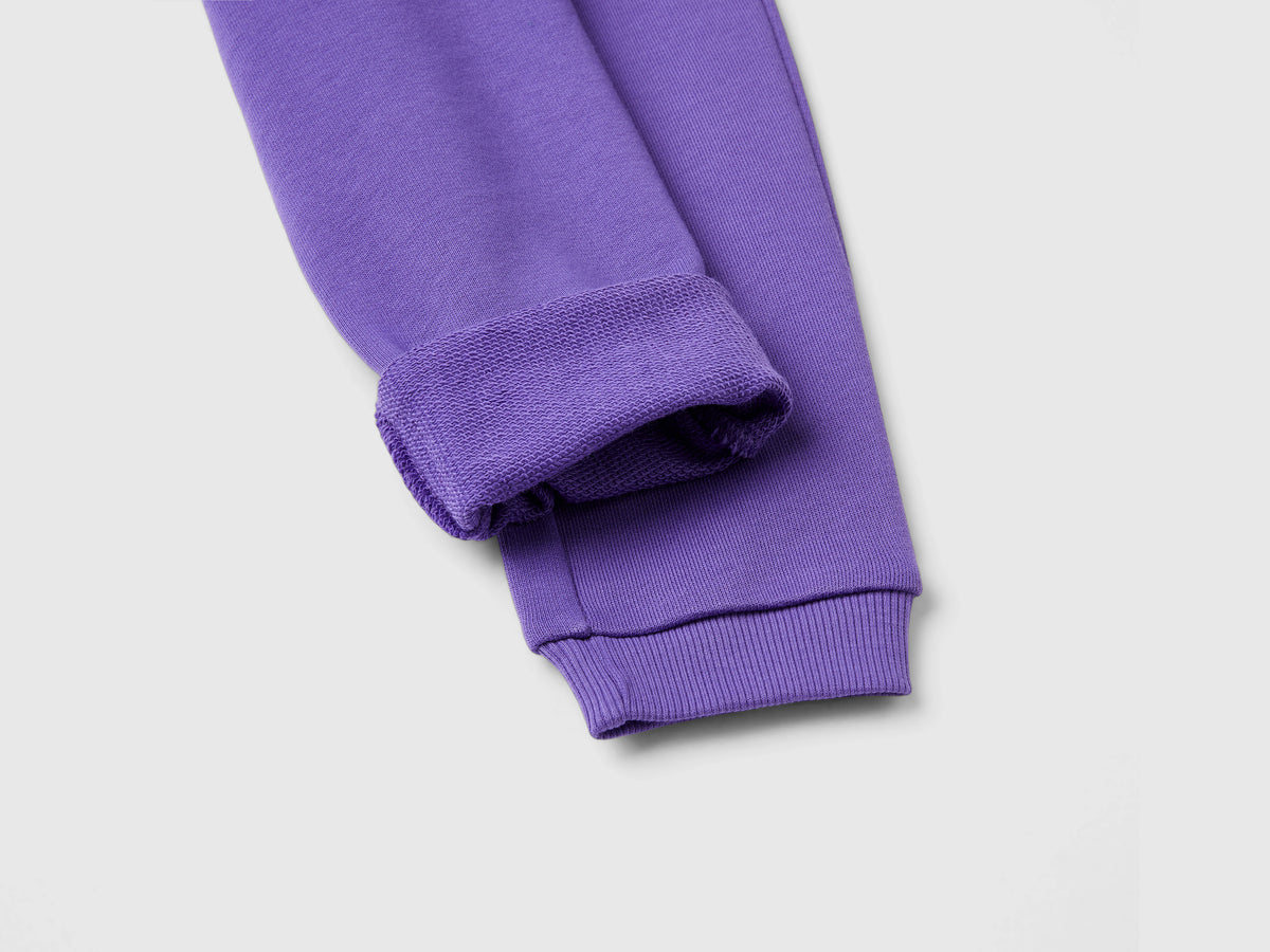 Pantaloni in felpa di cotone bio