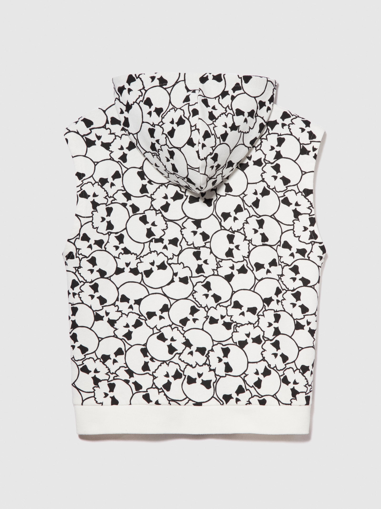 Felpa stampata senza maniche da bambino bianco 2 | Sisley young Outlet