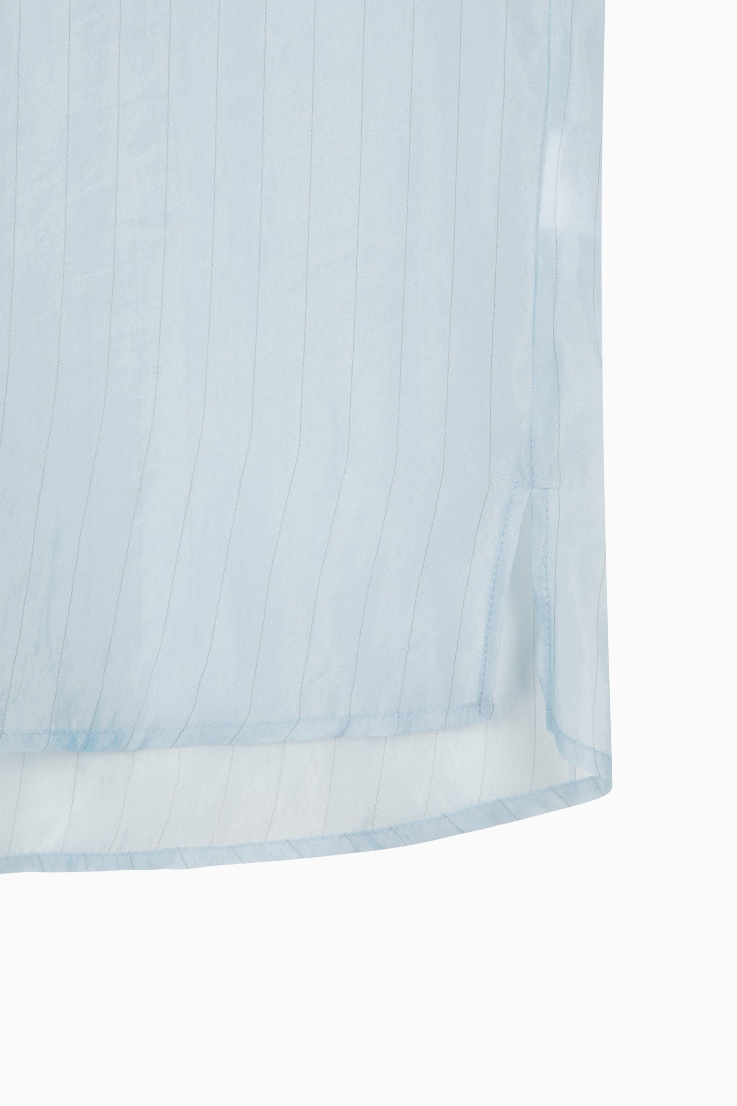 Camicia azzurra semi trasparente da donna azzurro 4 | Sisley Outlet