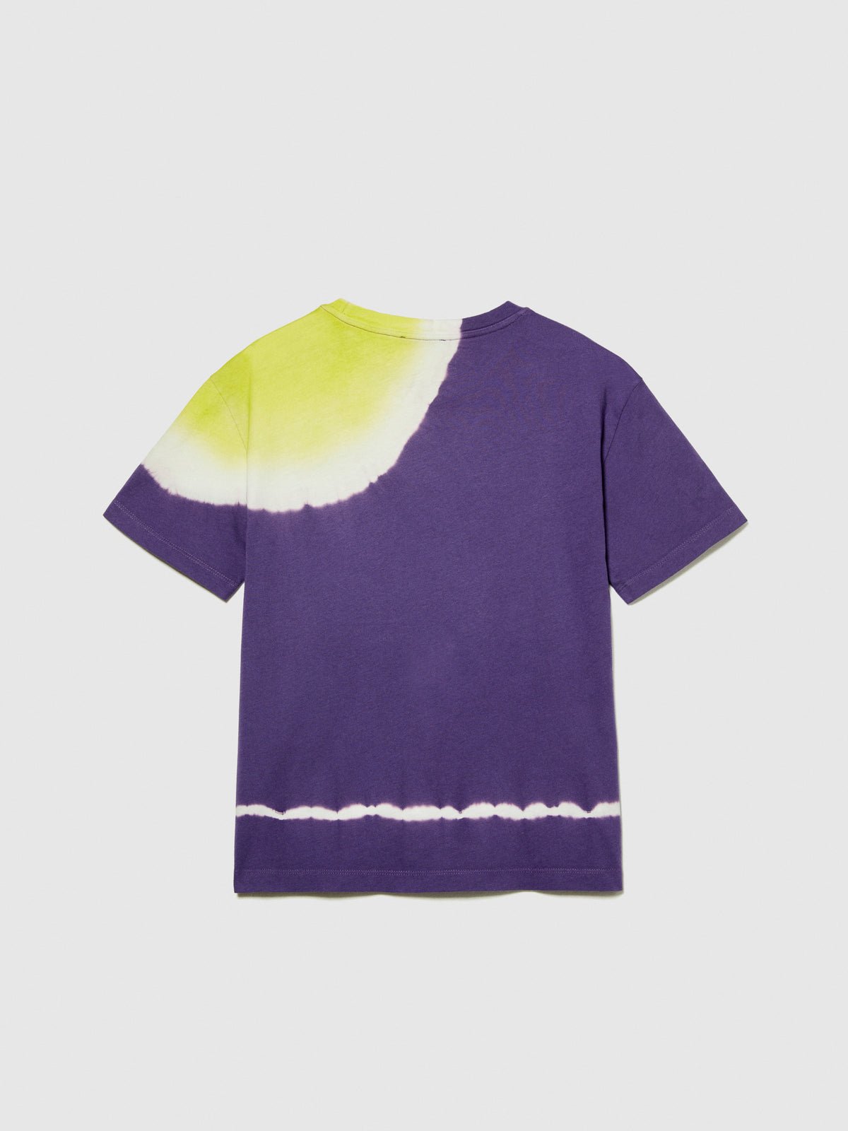 T-shirt tie-dye con stampa
