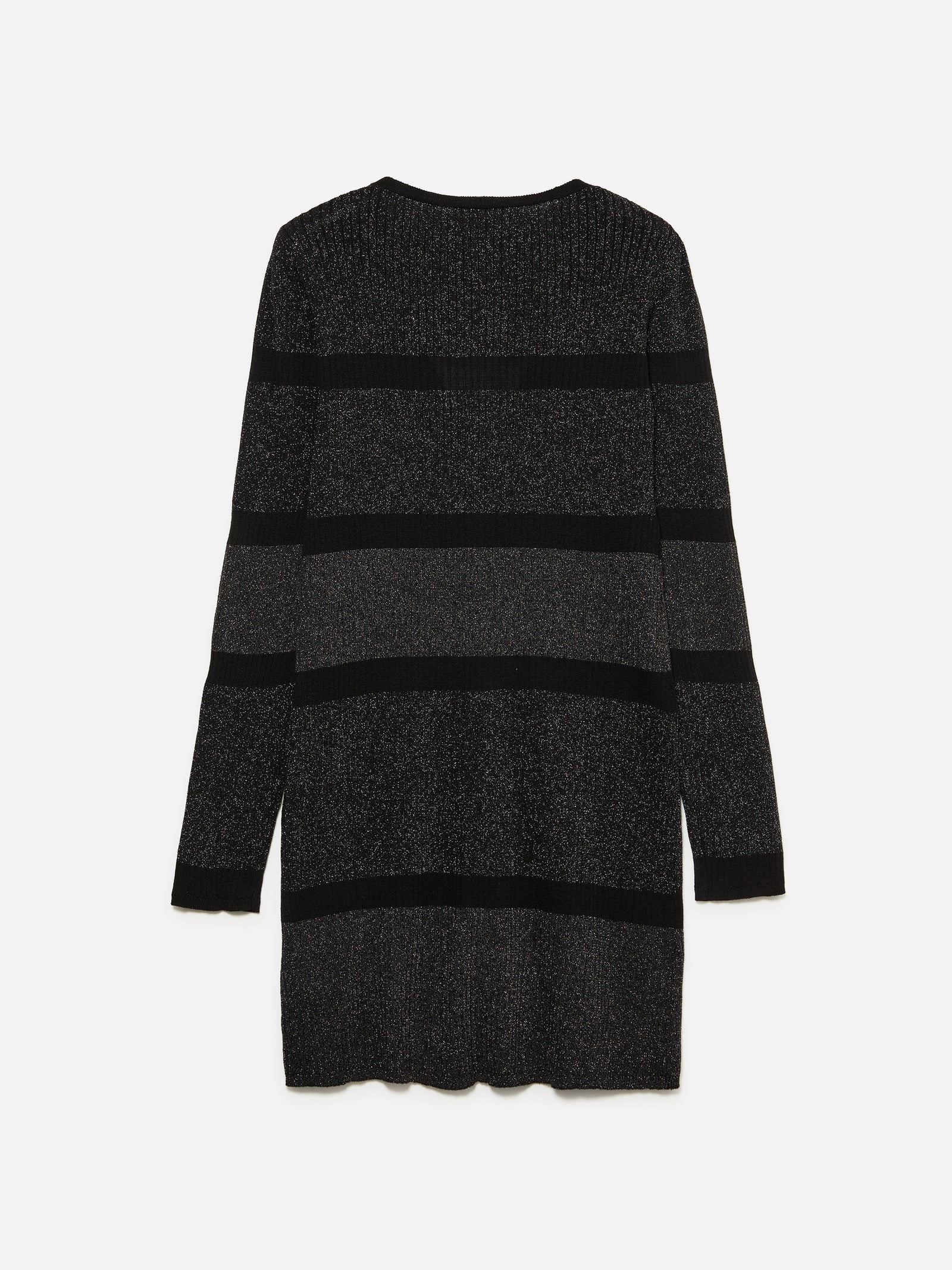 Cardigan color block con lurex da donna nero 2 | Sisley Outlet