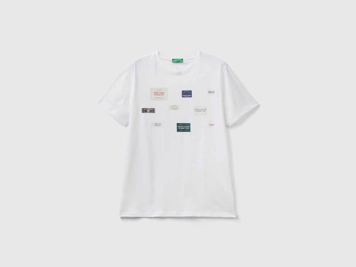 T-shirt regular fit con stampa
