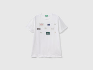 T-shirt regular fit con stampa