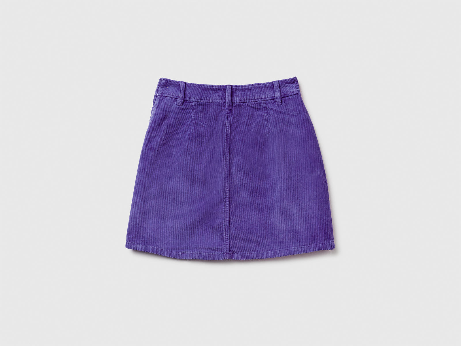 Minigonna in velluto da donna viola 2 | Benetton Outlet