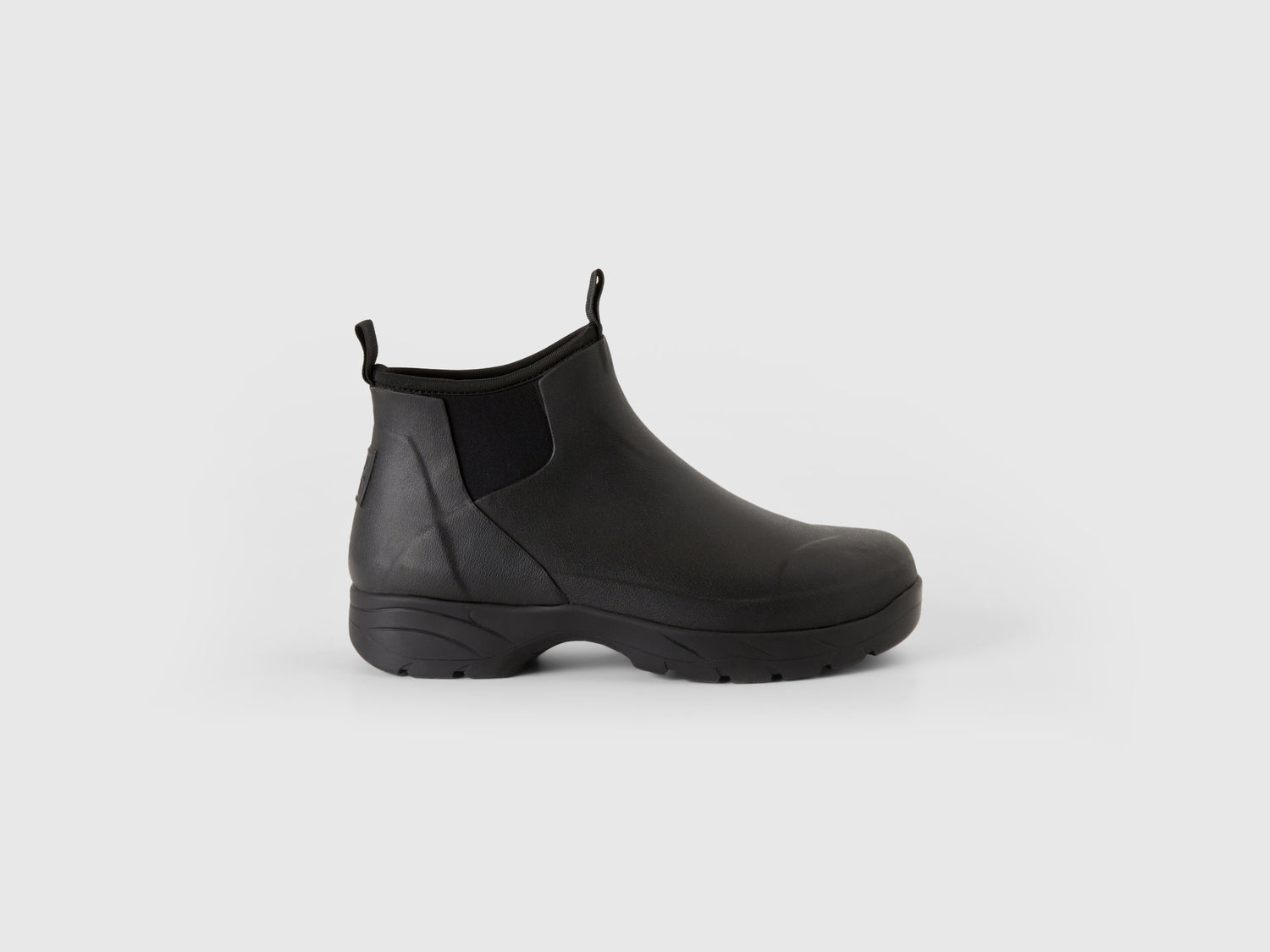 Anfibi in gomma da uomo nero | Benetton Outlet