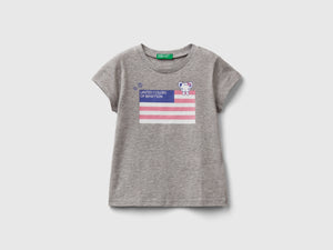 T-shirt in cotone bio con stampa