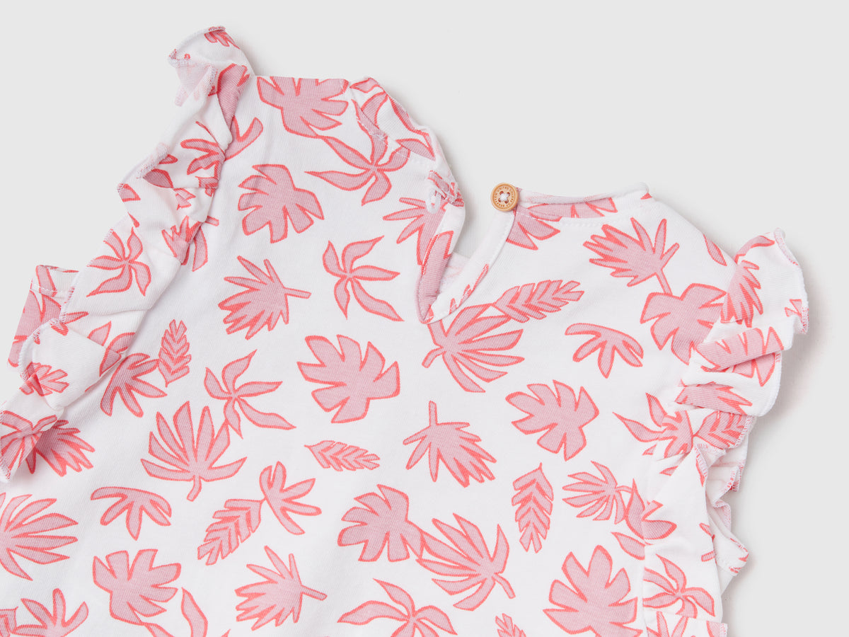 T-shirt leggera in cotone elasticizzato