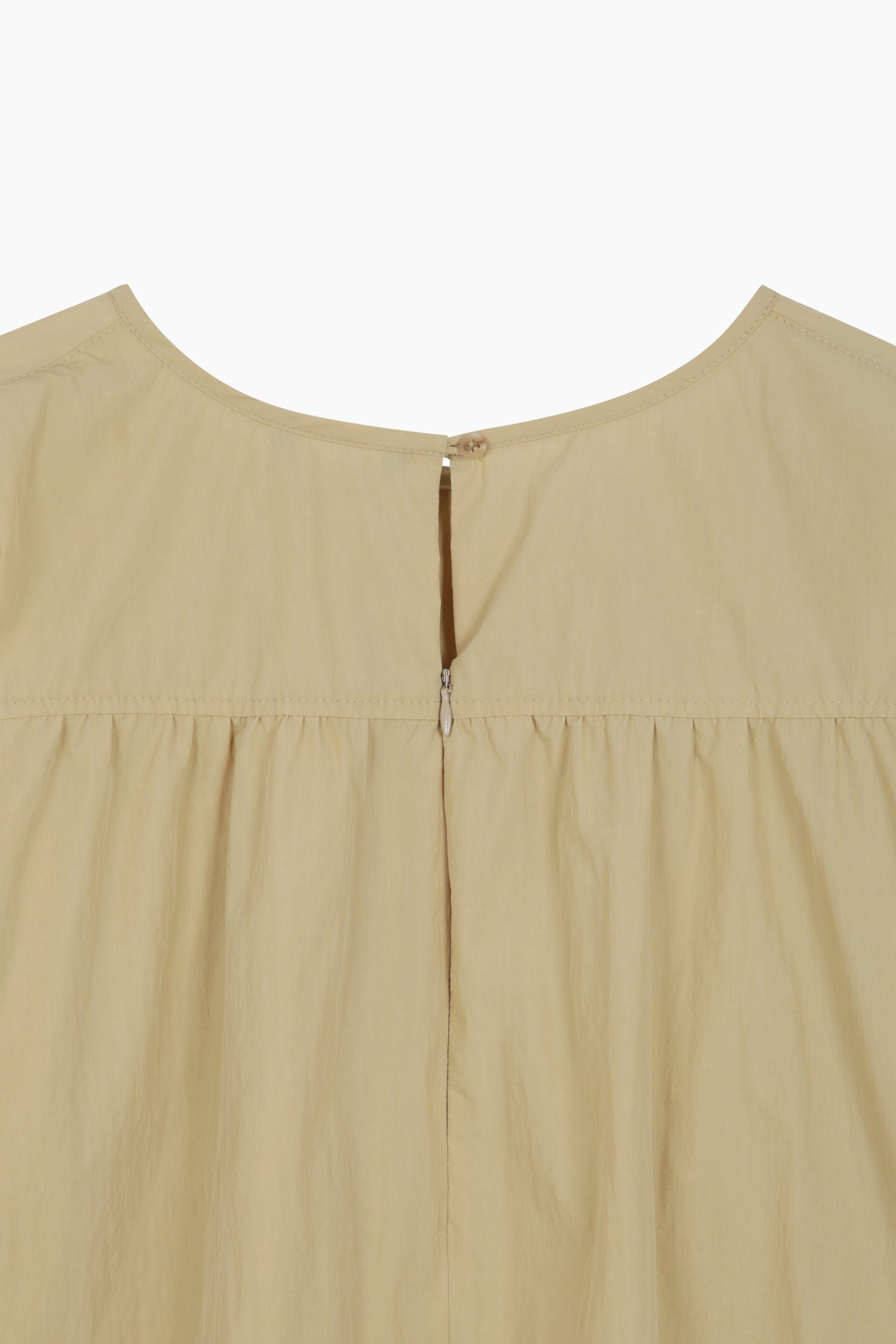Blusa con maniche a palloncino da donna beige 4 | Sisley Outlet