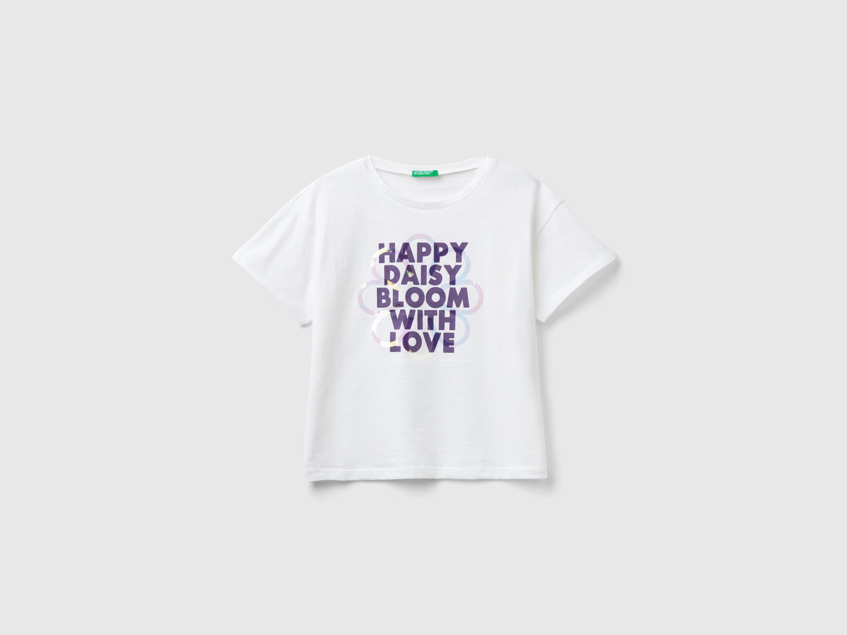 T-shirt manica corta con stampa