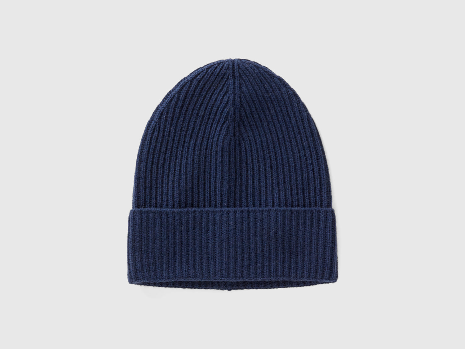 Cappellino in misto lana da donna blu scuro | Benetton Outlet