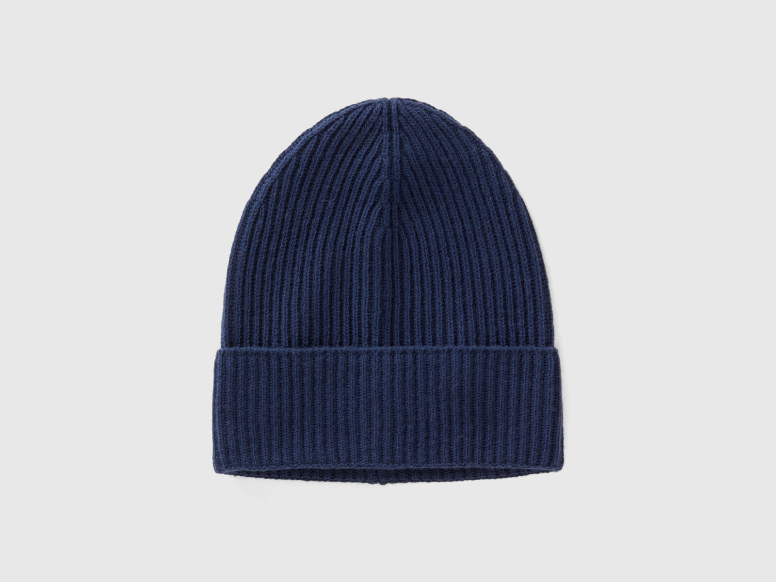 Cappellino in misto lana da donna blu scuro | Benetton Outlet
