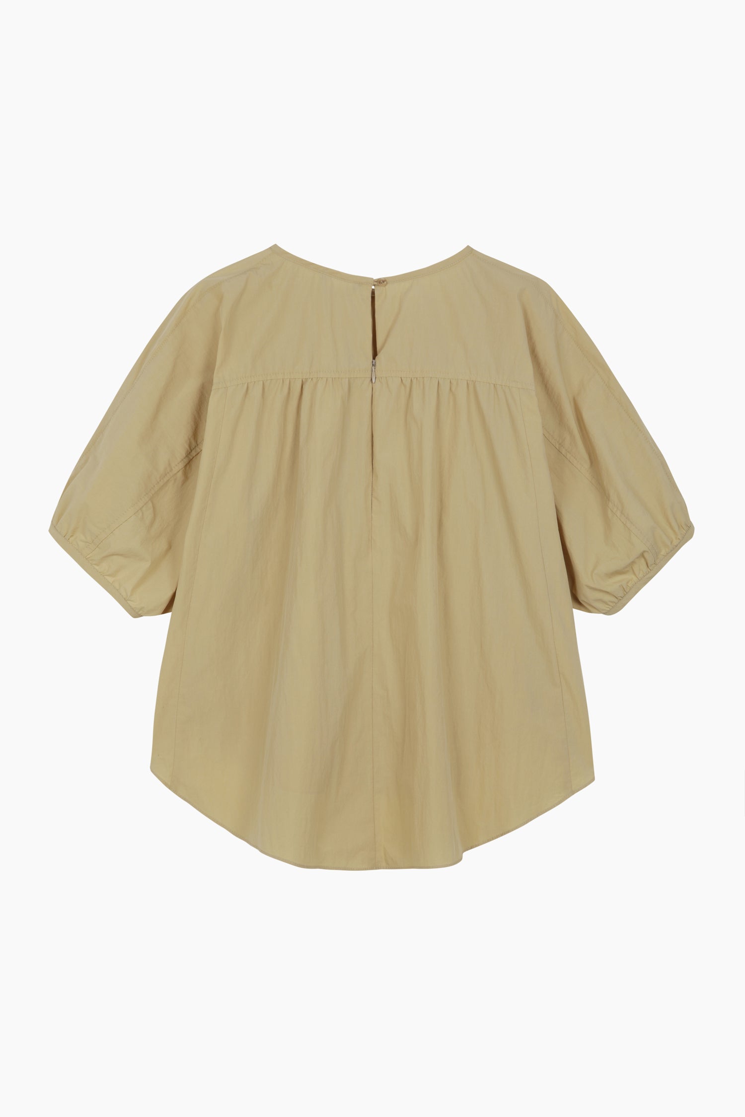 Blusa con maniche a palloncino da donna beige 2 | Sisley Outlet