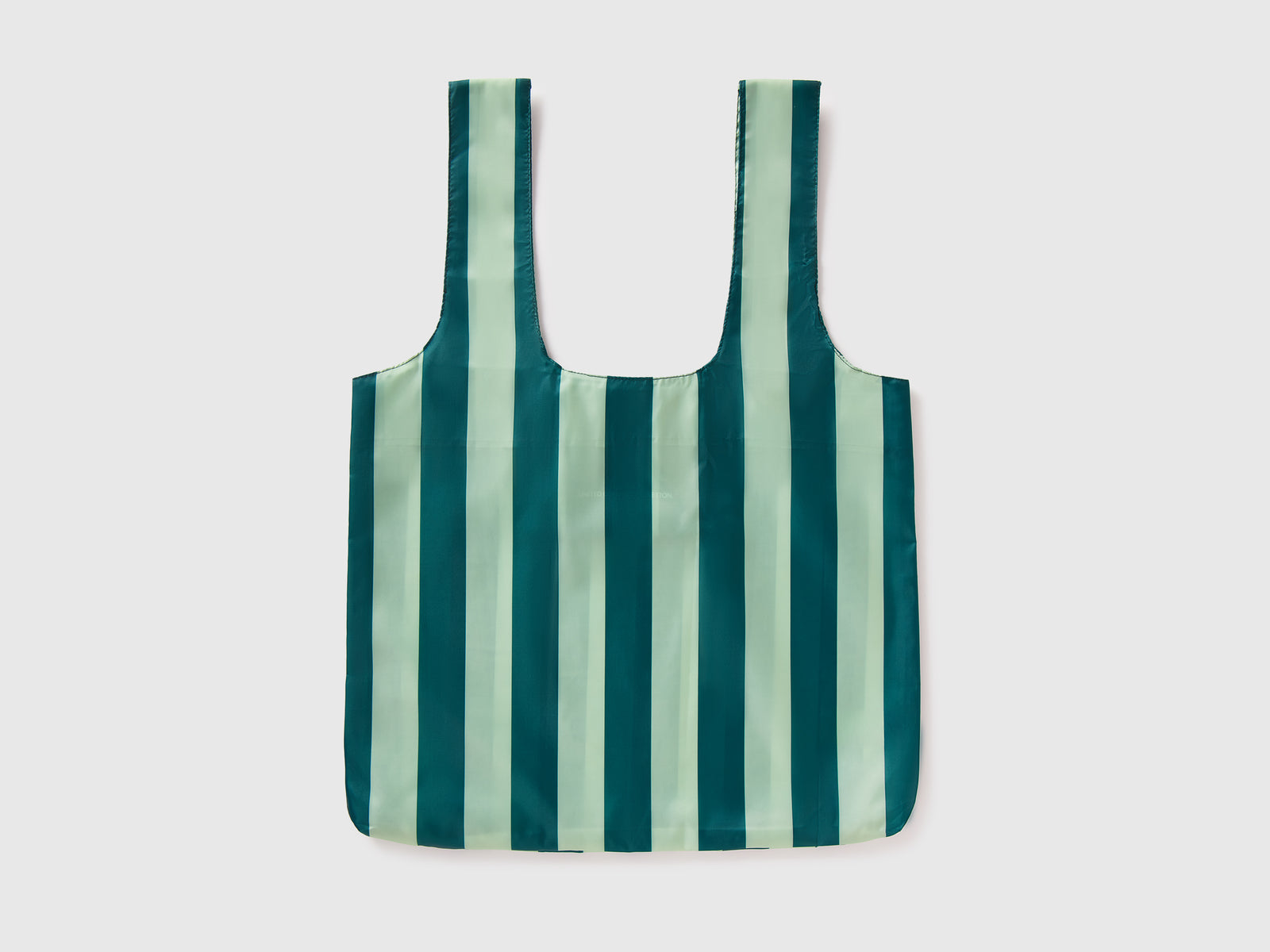 Tote Bag a righe da uomo verde 2 | Accessori 0j Outlet