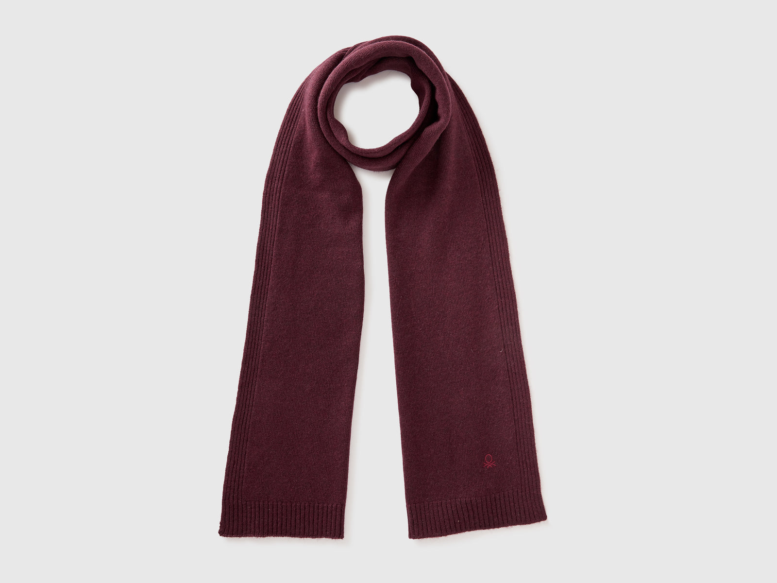 Sciarpa in misto cashmere da donna bruciato | Benetton Outlet