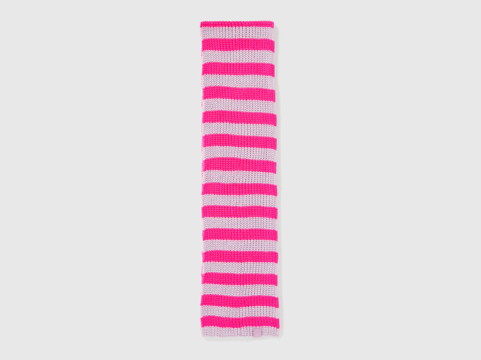 Sciarpa a righe da bimbo lavanda 2 | Benetton Outlet