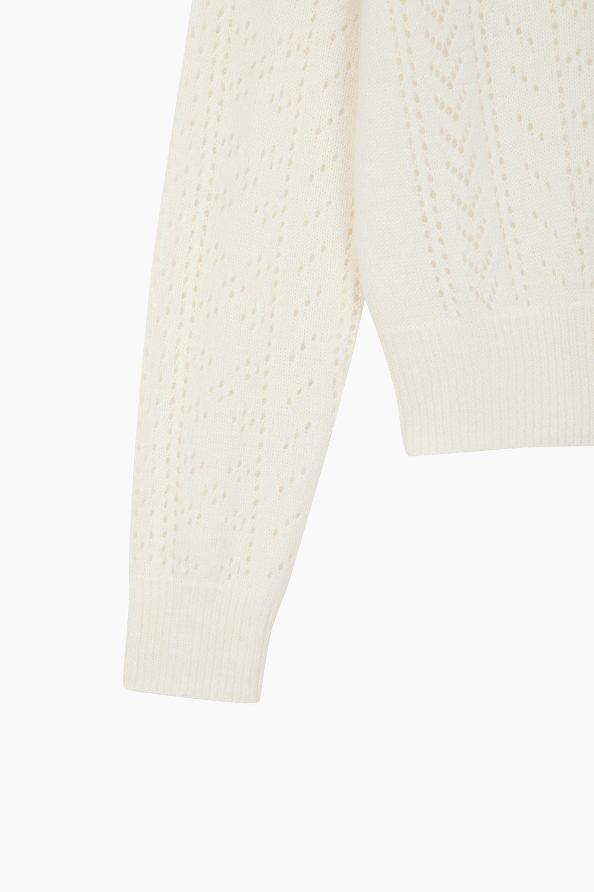 Cardigan traforato