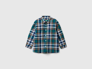 Camicia scozzese 100% cotone