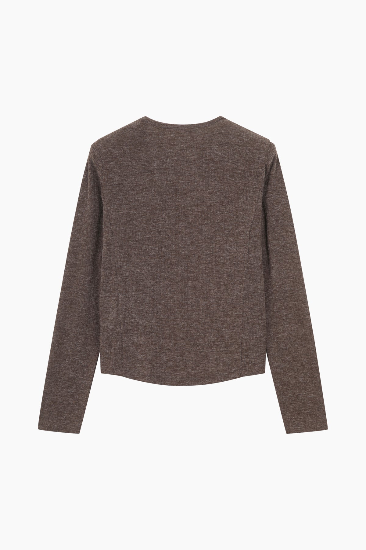 Cardigan con rouches