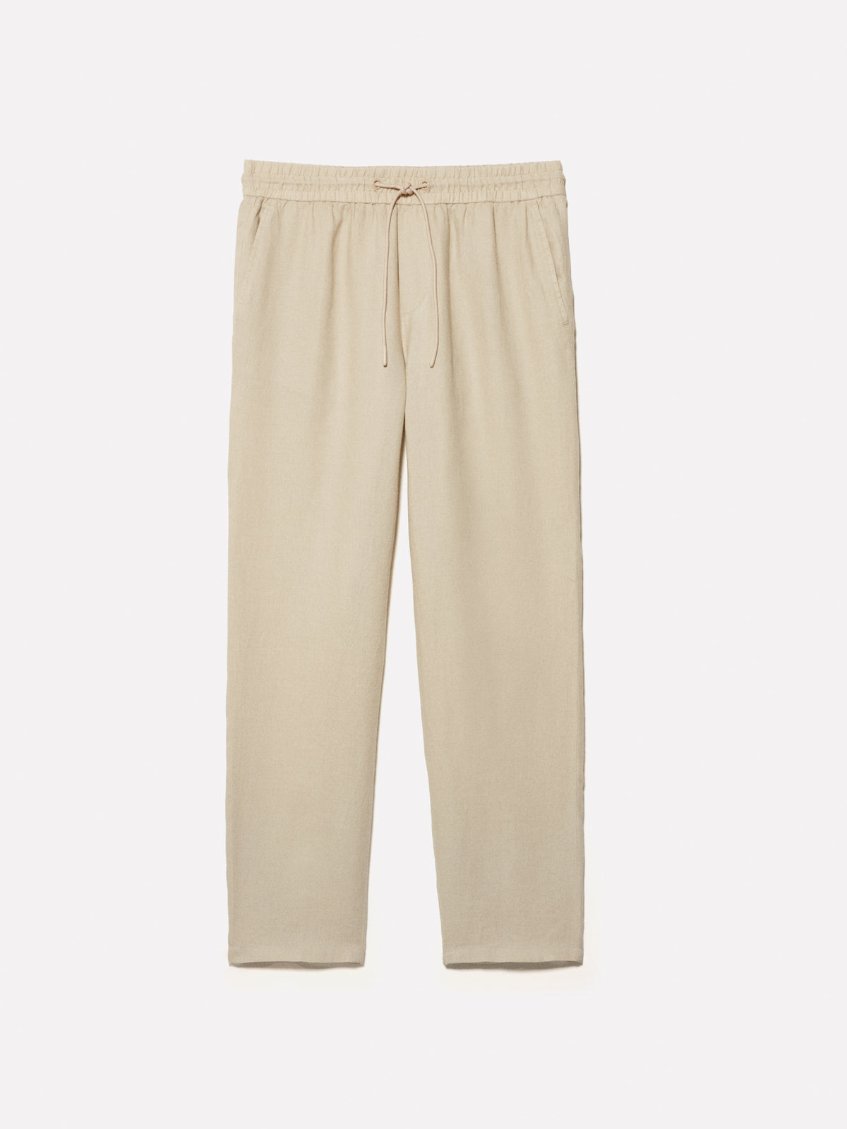Joggers sabbia 100% lino