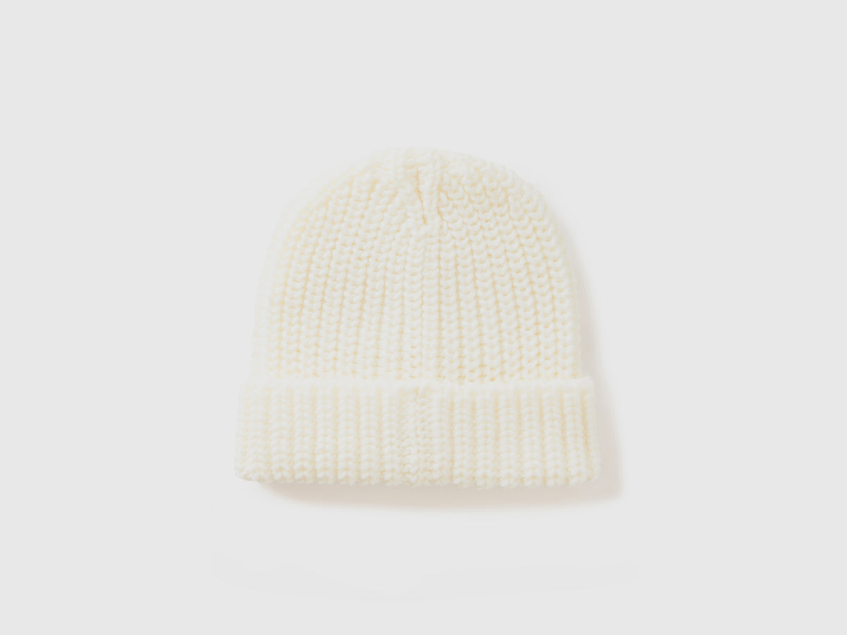 Rhinestone logo beanie