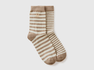 Calzini lunghi mix & match a righe
