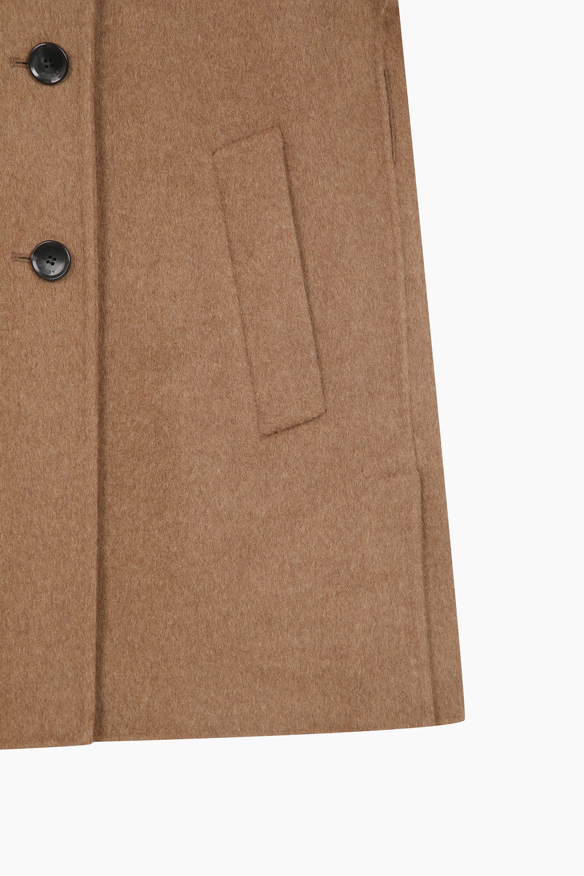 Cappotto con cintura