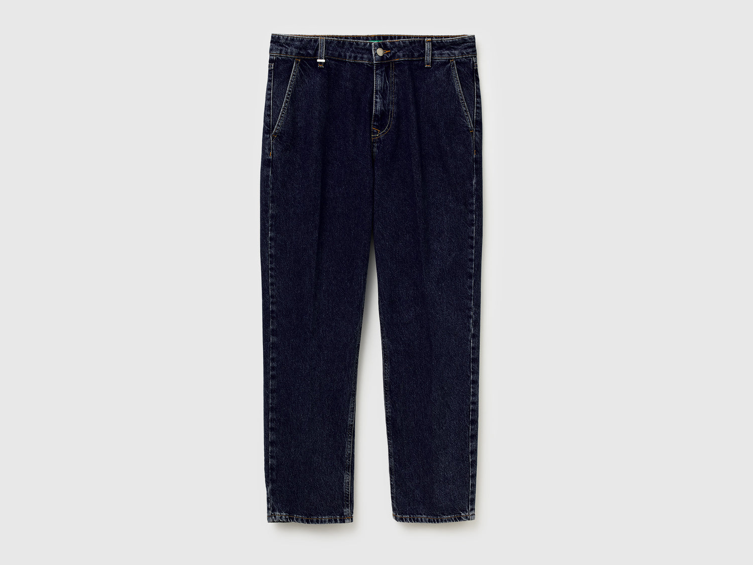 Jeans chino regular fit da uomo blu scuro | Benetton Outlet