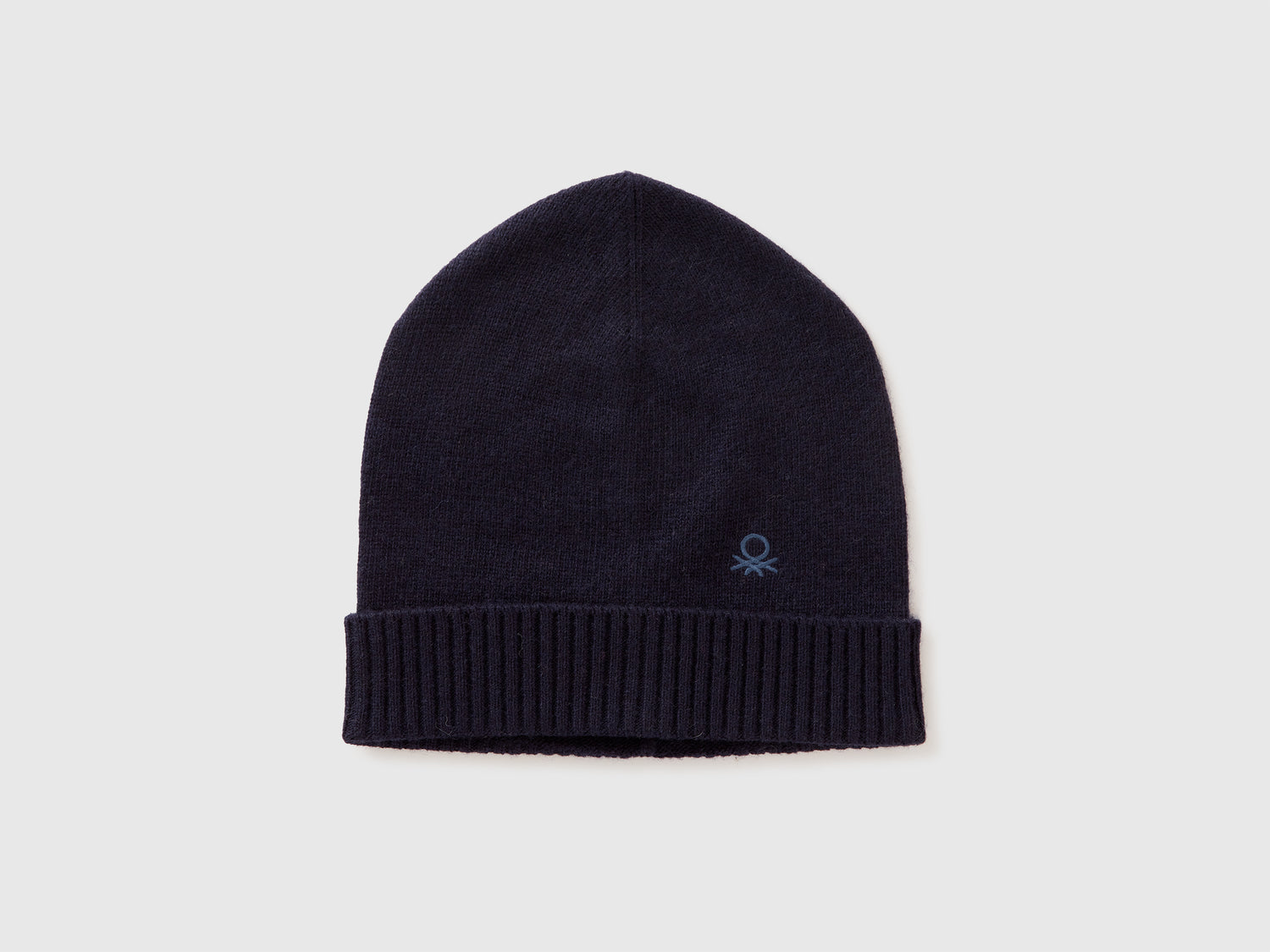 Cappello in misto cashmere da donna blu scuro | Benetton Outlet