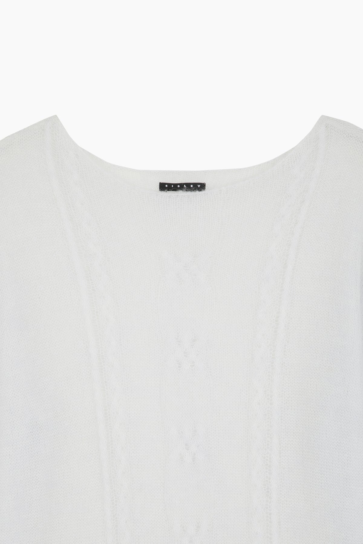 Maglia con trecce